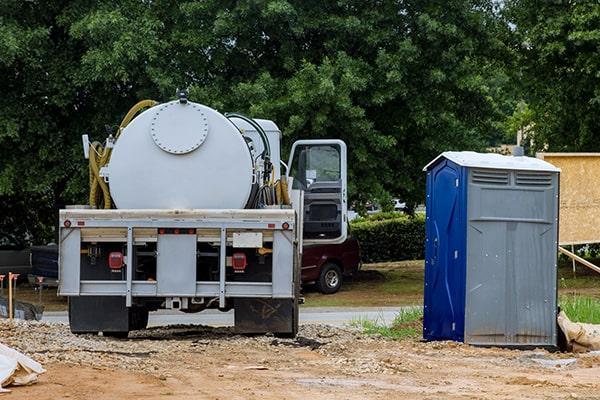 workers at Saugus Porta Potty Rental